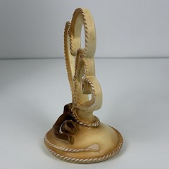 Wedding Toasting Set: 2 Gold Heart Champagne Flutes + Cake Topper + Boot Shots