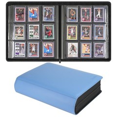 Sibonic 9 Pocket Toploader Binder Holds 360 3X4 Toploader Hard Cases Sleeves