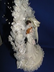 New Wilton Designer Series «Rose Garden», Grey Tux, Wedding CakeTop # 118-460