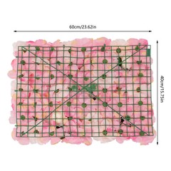 Flower Wall Panel, Artificial Floral Backdrop, Wall Decoration Backdrop