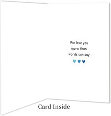 IDU Fathers Day Card Gifts for Husband, Fathers Day Card Gifts from Wife, Happy