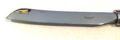 Waterford Crystal & Stainless Steel Serrated Knife, Wedding Cake Knife Excellent