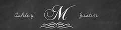 100 Chalkboard Monogram Wedding Birthday Party Water Bottle Labels