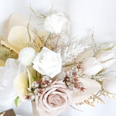 Wedding Artificials Rose Bouquets Simulation Flowers Arrangement for Bride