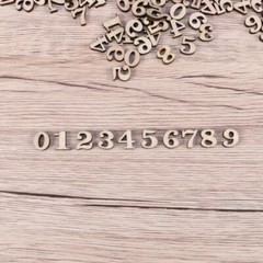 Wooden Table Numbers Unpainted Wooden Crafts Unfinished Wood Painting