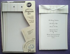 25 Wilton DIY Simple Yet Elegant White Pearl Bridal Wedding Programs