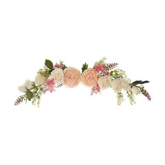 Weather Resistant Faux Floral Wedding Arch Sign Decor Ceremony Backdrop