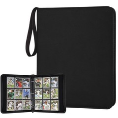 GERMUN 9 Pocket Card Binder, Premium Zip Trading Card Binder, 720 Double Side…