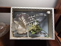Treasure Masters Decorated Champagne Glass Set Love & Hearts Theme Two-Piece