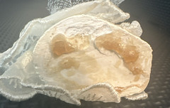 Vintage 1950’s Coast Novelty Porcelain Wedding Cake Topper 4” Lace Dress w/Veil
