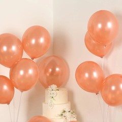 50 ROSE GOLD 12″ Biodegradable Latex Balloons Party Wedding Decorations Sale