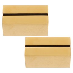 2 Pcs Restaurant Menu Card Clips Reception Table Numbers Holders