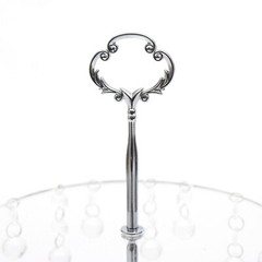 4*Cake Stand Set Round Metal Plates for Dessert Cupcake Candy Display DETACHABLE