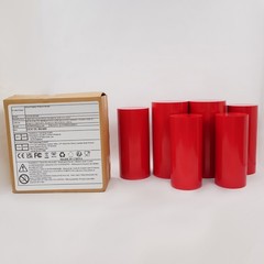 6Pcs Cylinder Pedestal Stands, Metal Display Stands For Wedding Birthday Decor