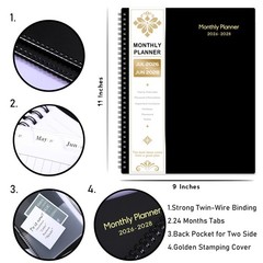 2026-2028 Monthly Planner – 2 Year Monthly Planner 2026-2028 With Tabs, JUL 2…