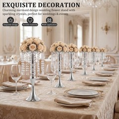 Chandelier Flower Stand Reusable Multi-Purpose for Tabletop Flower Arrangement