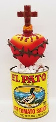 12 Large Empty El Pato Cans for Crafts, Centerpieces Weddings Quinceaneras WOW!!
