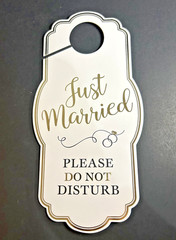 Lillian Rose Gold Wedding Door Hangers for Guests and more Set Of 15 NEW
