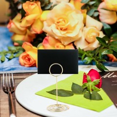 12 Pcs Place Card Holders for Weddings Table Number Stands Cardholder