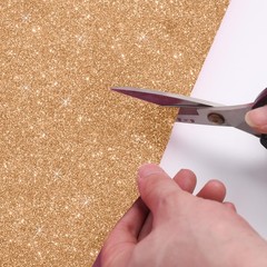 Glitter Carpet Runner 2.6FT x 15FT (200 GSM Thick) + Adhesive Tape – Durable …