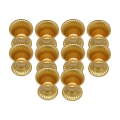 10Pcs Mini Metal Wedding Centerpieces Flower Vase Gold For Wedding Party New USA