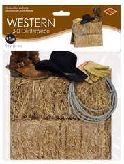 Beistle 3-D Western Centerpiece, 9.5″ Tall 1 Count (Pack of 1), Multicolored
