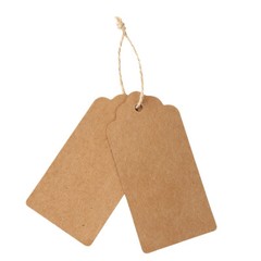 200pcs Kraft Paper Gift Tags Wish Bottles /Wedding/Homemade Craft DIY Label