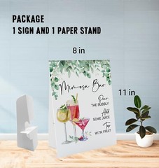 Mimosa Bar Sign, Wedding Party Decor, Mimosa Bar Signage Party, Mimosa Bar Eu…