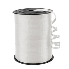 Curling Ribbon, 1/5″ Wide x 500 Yards Christmas Curling Ribbons White Crimped