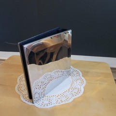 Royal Limited Pewter Like Wedding Miini Album holds 80 5 x 5 photos