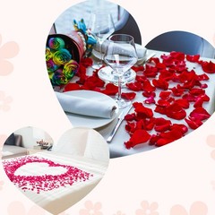1000pcs Artificial Rose Petals Fake Silk Flower Petals for Wedding Mint Green