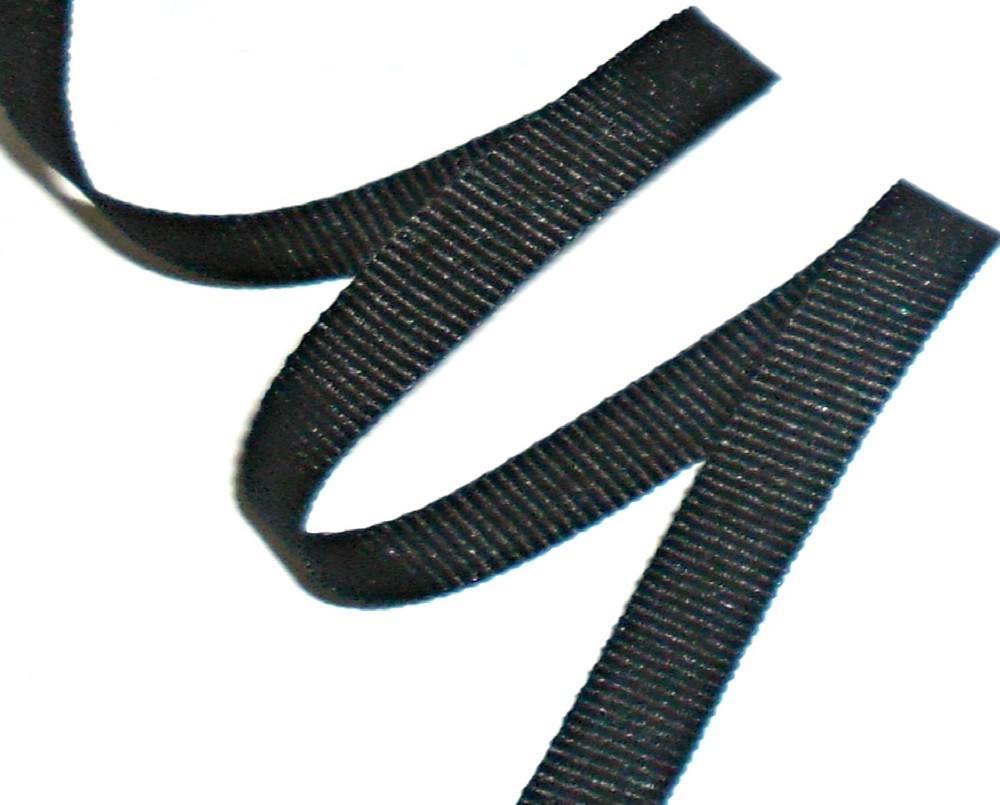 TOP QUALITY GROSGRAIN RIBBON 10MM, 10 METRES, BLACK OR WHITE, GIFT WRAP, CRAFTS