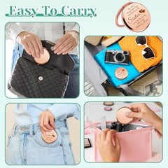 Bridesmaid Gifts for Wedding Day Compact Mirror Bridesmaid Gifts for Women