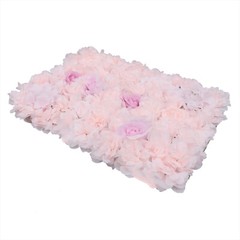 4X Artificial Flower Wall Handmade Panels Wedding Party Backdrop Home Decor US