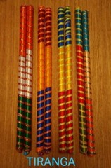 100x Dandiya Sticks Pairs for Garba Celebrations Indian Dandiya Sticks Pair