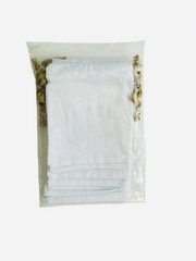 Bride Tribe Drawstring Favor Bags White Gold Bachelorette Party Gift Set of 10
