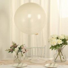5 CLEAR 36″ Biodegradable Latex Balloons Party Wedding Event Decorations Sale