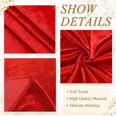 Red Carpet Runner for Party Wedding Aisle 4′ x 15′ (Rectangular),