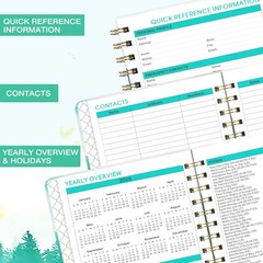 2026 Planner – Planner 2026 Weekly and Monthly, Jan. 2026 – Dec. 202