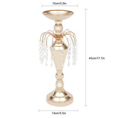 10 Pcs 17.7″ Tall Trumpet Vase For Wedding Centerpieces Vases For Living Room