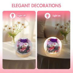 Valentines Day Gifts for Her Wife Mom or Grandma, Birthday Purple-b