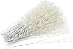 100 Stems Pearl Sticks Beading on Wire Stems for DIY Garland Bridal Wedding Pear