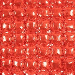 41″ x 36″ RED Metallic Heart Mylar Foil BALLOON Photo Backdrop Party Events