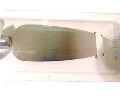 Wedding Cake Server 11″ Stainless Steel Clear Acrylic Handle White Bow Target