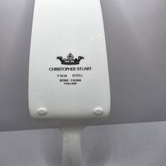 Christopher Stuart Bone China Royal Cake Server Y1010/711 in Origi Box Gold Trim