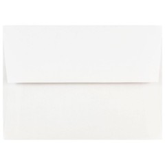JAM PAPER A7 Invitation Envelopes – 5 1/4 x 7 – White – 50/Pack A7,
