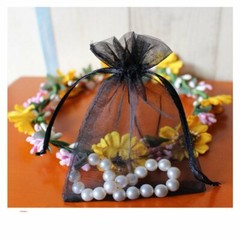 100pcs Mixed Colors Jewelry Gift Candy Organza Pouch Wrap Bags for Wedding 4x5in