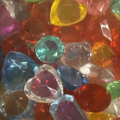 Shiny Acrylic Pirate Gems Perfect for Goody Bags Treasures Crafts 1.1 Ib / 500g
