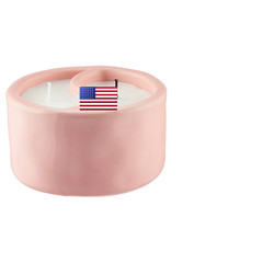 Paddywax Candles Ceramic Yin Yang Dusty Pink 11 Ounce Yy1001Z