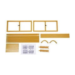 Gold Wedding Backdrop Stand Set with Balloon and Flower Displays